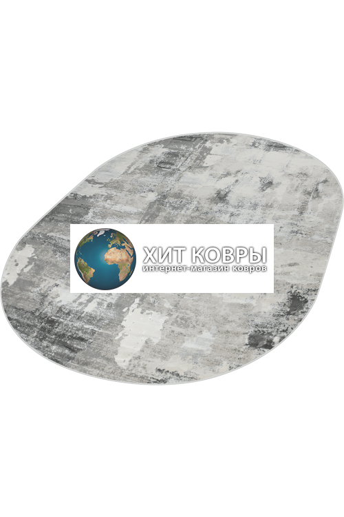Турецкий ковер Amatis 36506 Серый овал